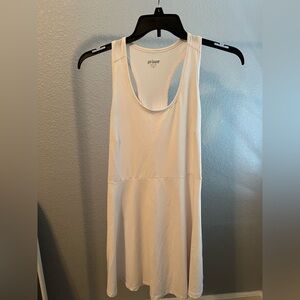 Prince White Racerback Tennis Dress